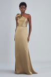 P395S - One-Shoulder Bow Gown, dress from Collection Amsale