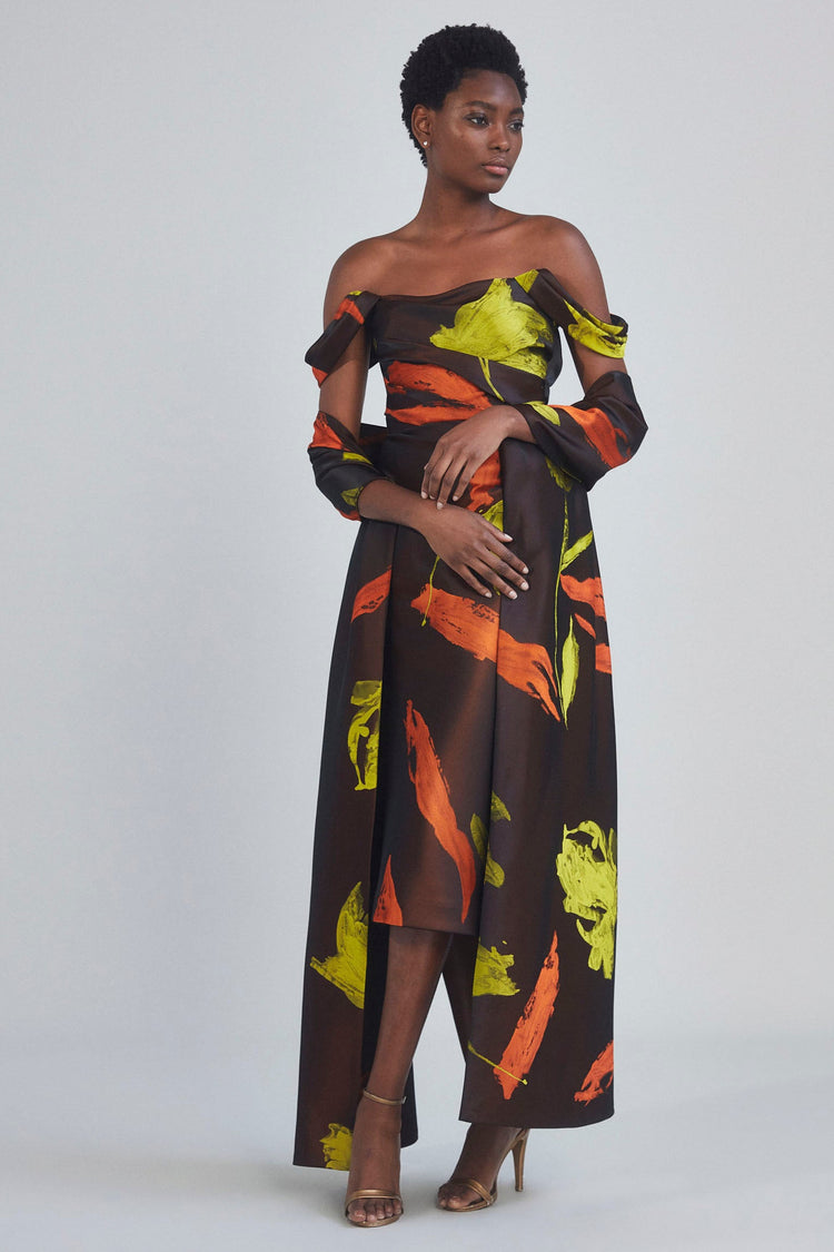 P408J - Tulip Jacquard Gown, dress from Collection Amsale