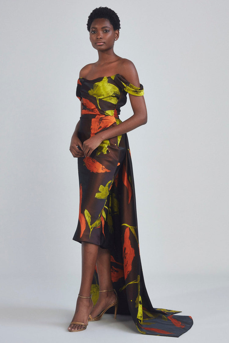P408J - Tulip Jacquard Gown, dress from Collection Amsale