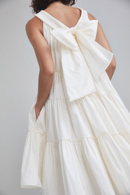 LW186 - Taffeta Tiered Trapeze Dress, $695, dress from Collection Amsale
