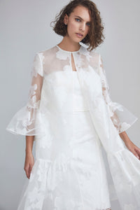 LW197 - Rose Fil-Coupe Coat