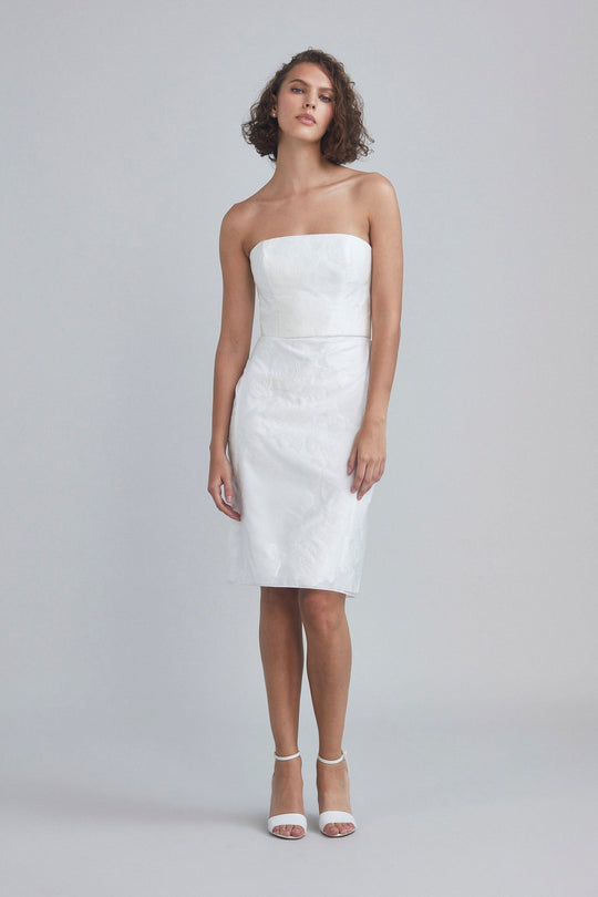 LW199 - Strapless Rose fil-coupe Dress, $495, dress from Collection Amsale