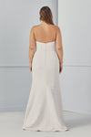 Agnes, dress from Collection Amsale, Fabric: faille
