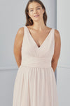 Justine, dress from Collection Amsale, Fabric: flat-chiffon