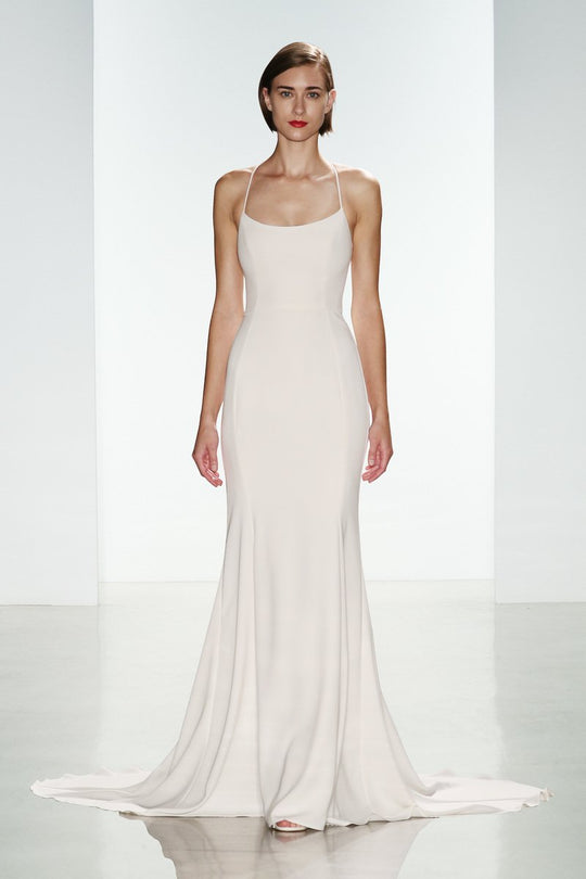 Audrey, $2,200, dress from Collection Amsale