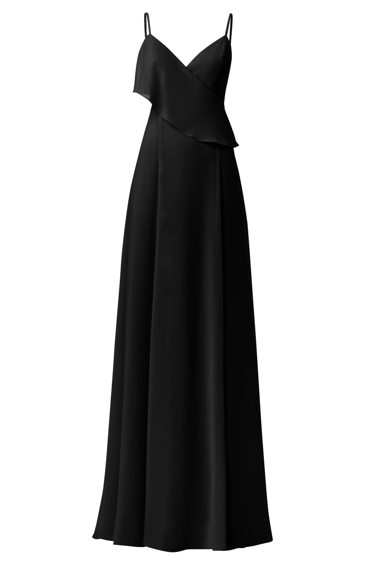 Arabella, dress from Collection Amsale, Fabric: flat-chiffon