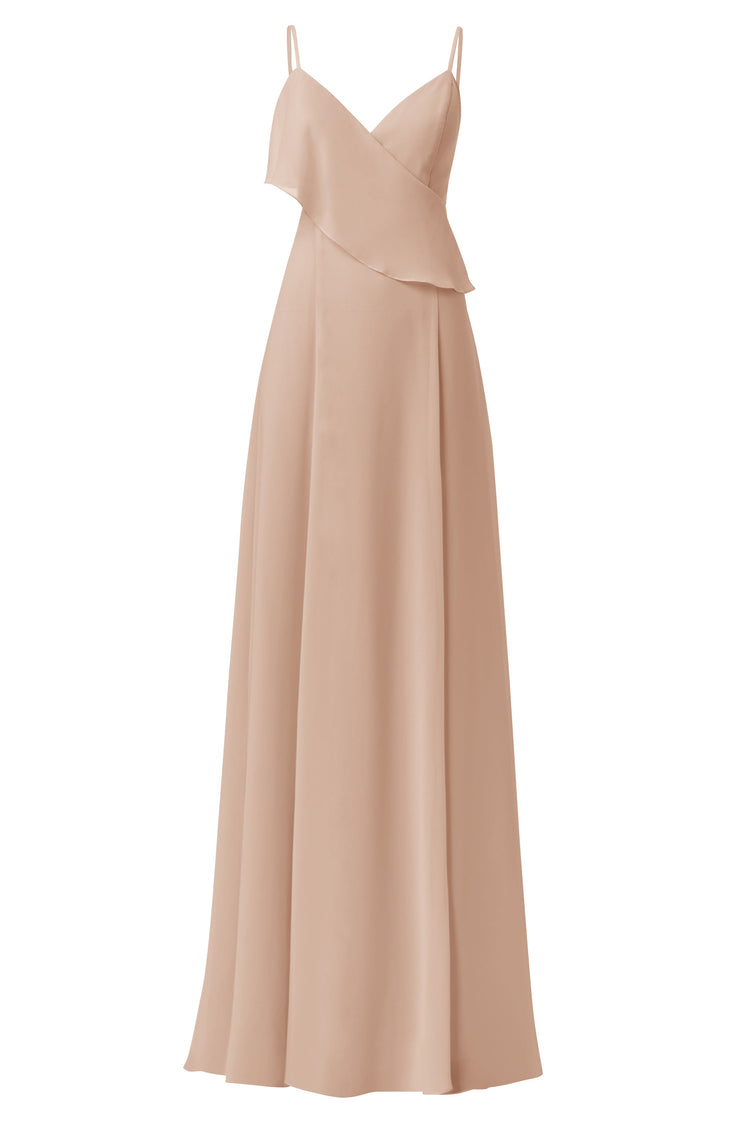 Arabella, dress from Collection Amsale, Fabric: flat-chiffon