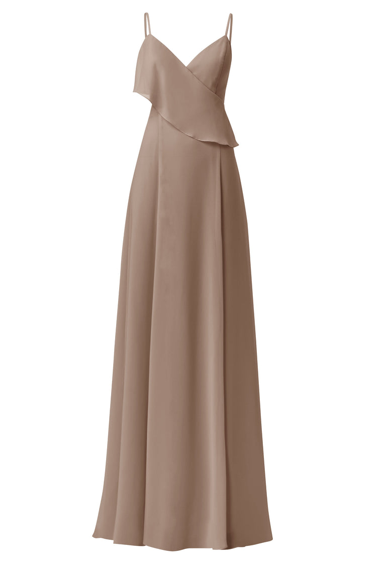 Arabella, dress from Collection Amsale, Fabric: flat-chiffon