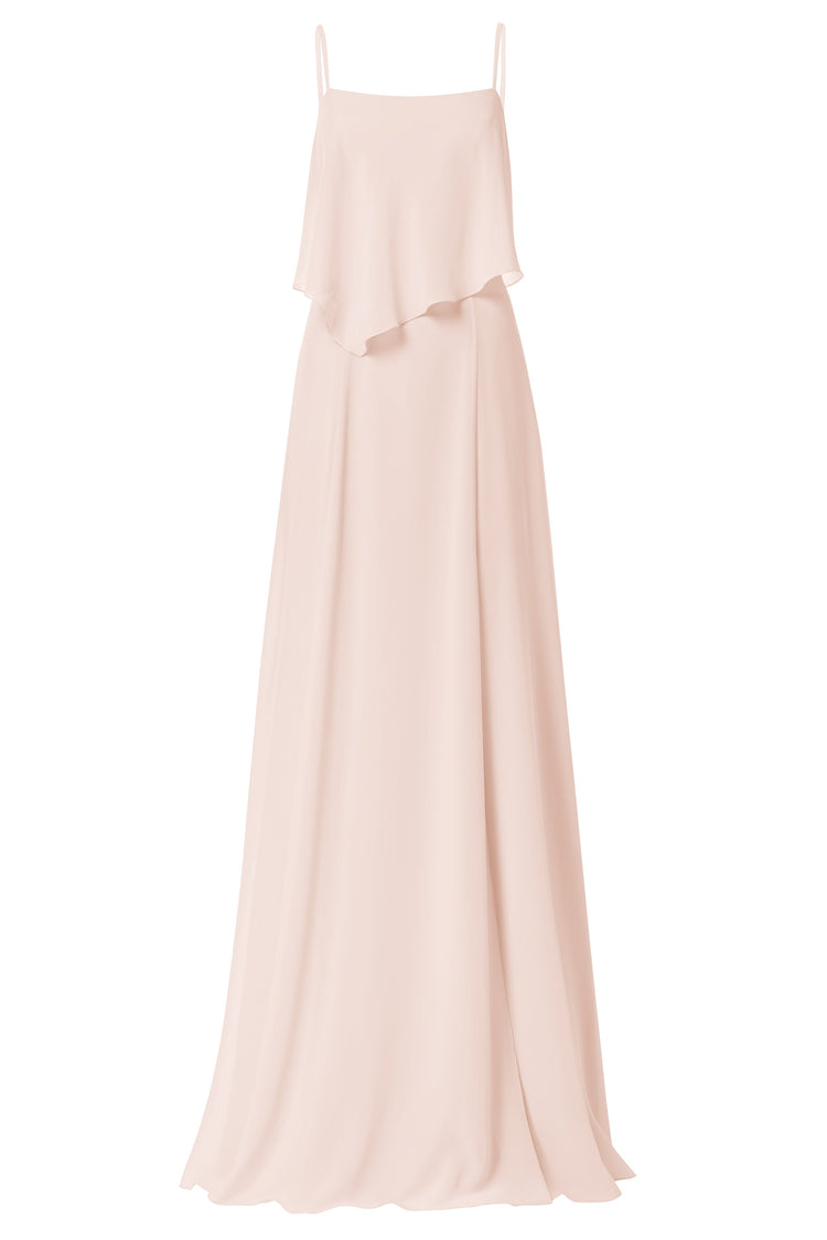 Aries, dress from Collection Amsale, Fabric: flat-chiffon
