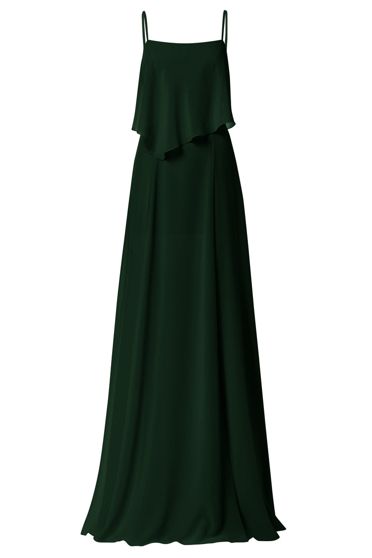 Aries, dress from Collection Amsale, Fabric: flat-chiffon