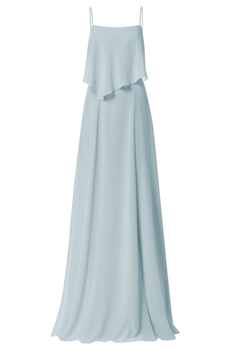Aries, dress from Collection Amsale, Fabric: flat-chiffon