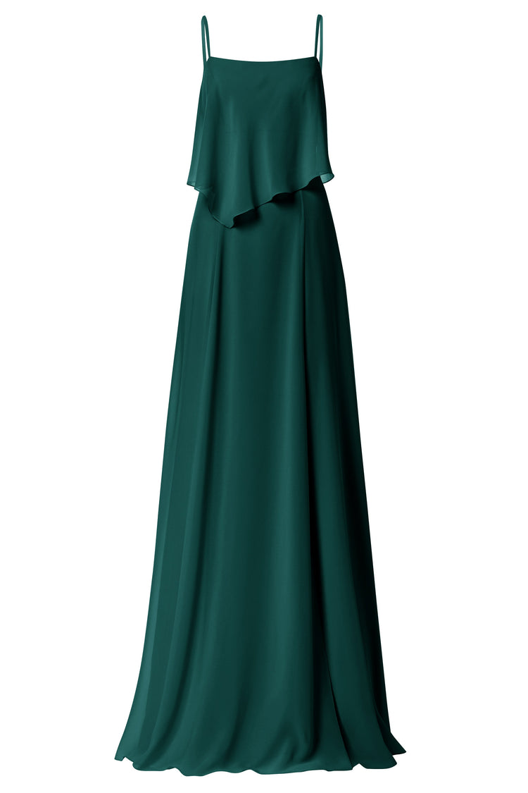 Aries, dress from Collection Amsale, Fabric: flat-chiffon