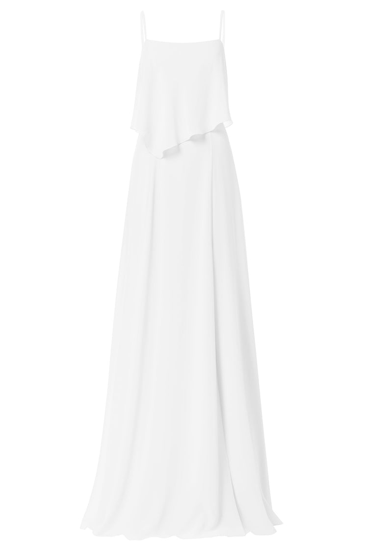 Aries, dress from Collection Amsale, Fabric: flat-chiffon