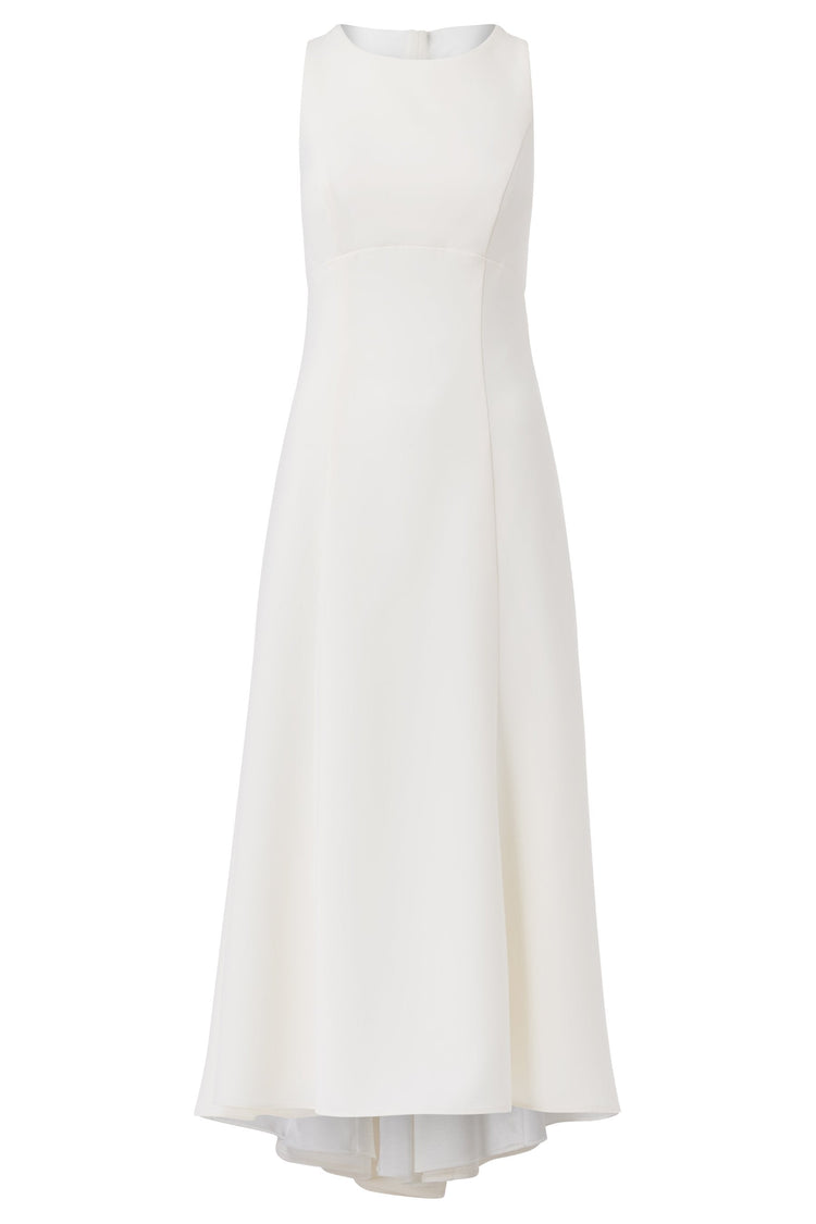 LW135 - Crepe Flared Dress, dress from Collection Amsale, Fabric: crepe