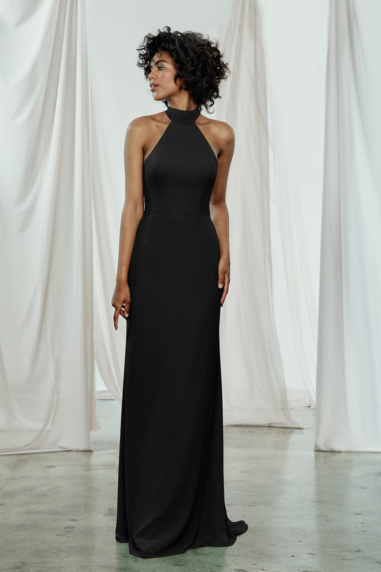 Sophia, dress from Collection Amsale, Fabric: flat-chiffon