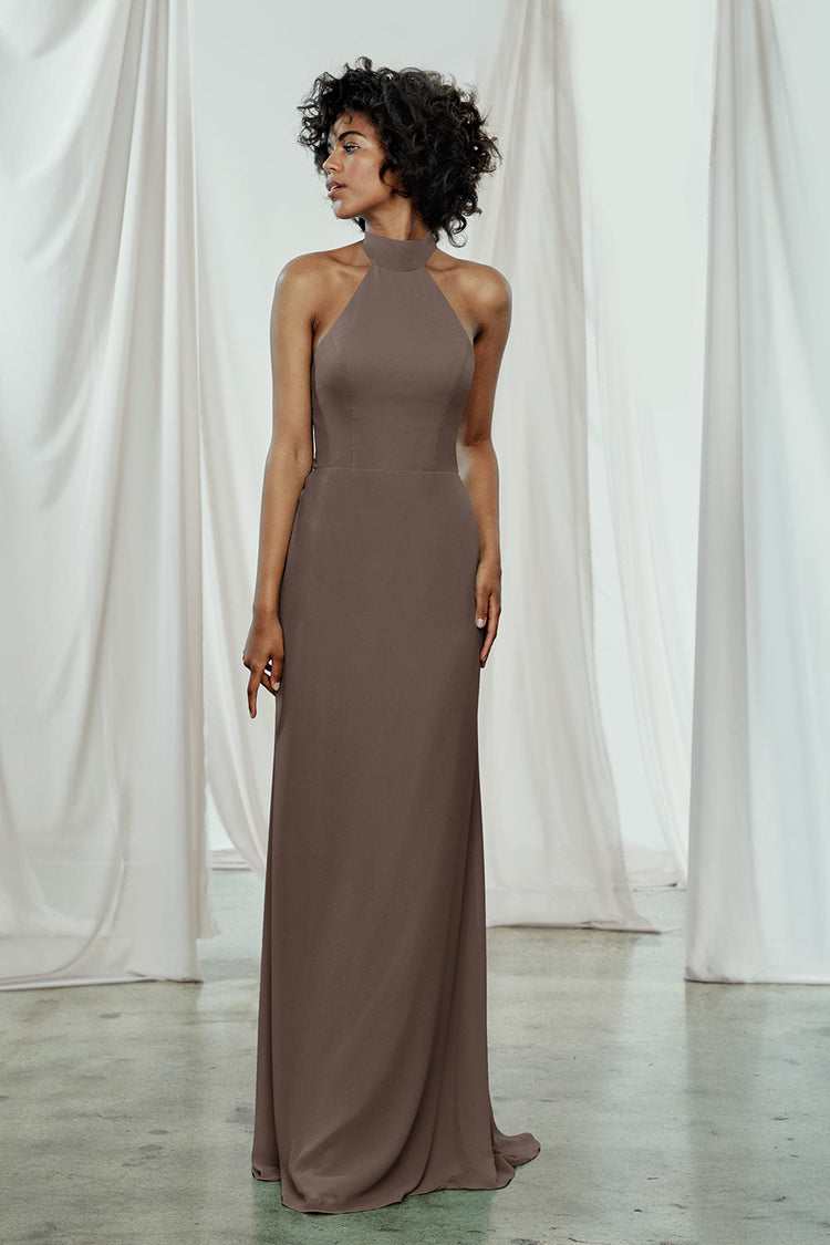 Sophia, dress from Collection Amsale, Fabric: flat-chiffon