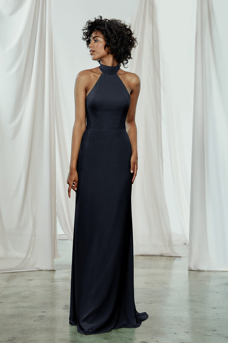 Sophia, dress from Collection Amsale, Fabric: flat-chiffon