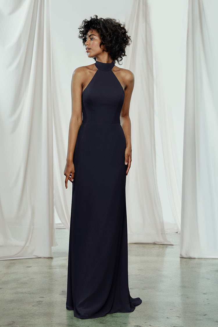 Sophia, dress from Collection Amsale, Fabric: flat-chiffon