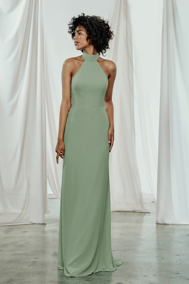 Sophia, dress from Collection Amsale, Fabric: flat-chiffon