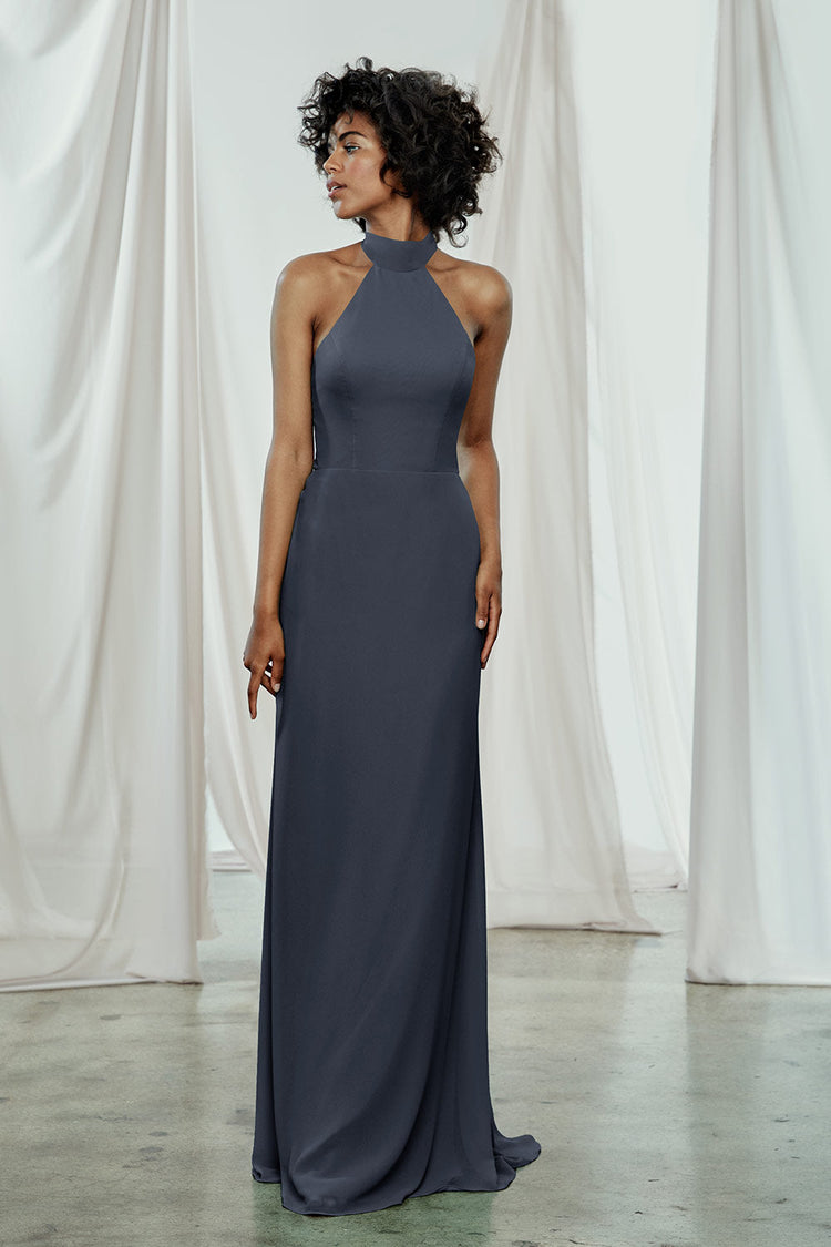 Sophia, dress from Collection Amsale, Fabric: flat-chiffon