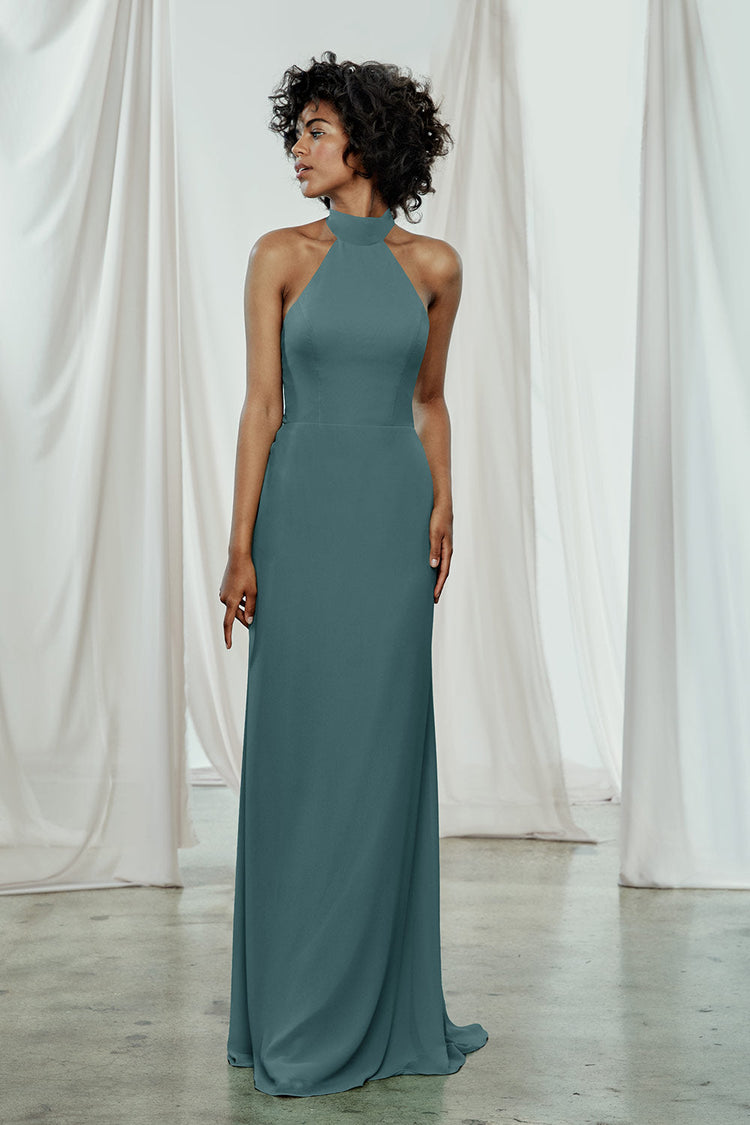 Sophia, dress from Collection Amsale, Fabric: flat-chiffon