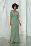 Ava, dress from Collection Amsale, Fabric: flat-chiffon
