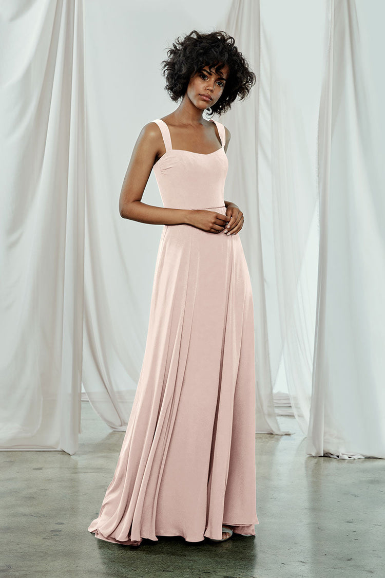 Alexis, dress from Collection Amsale, Fabric: flat-chiffon