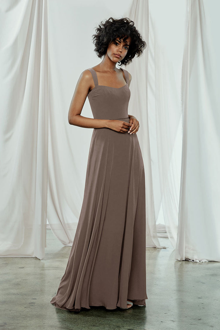 Alexis, dress from Collection Amsale, Fabric: flat-chiffon