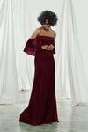 Willow, dress from Collection Amsale, Fabric: flat-chiffon