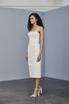 LW163 - Duchess Satin Sheath Dress, dress from Collection Amsale
