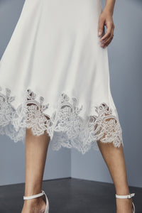 LW167 - Fluid Satin Bias Dress