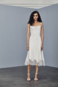 LW167 - Fluid Satin Bias Dress