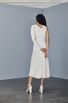 LW168 - Satin One Sleeved dress, dress from Collection Amsale