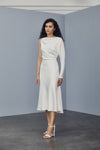 LW168 - Satin One Sleeved dress, dress from Collection Amsale
