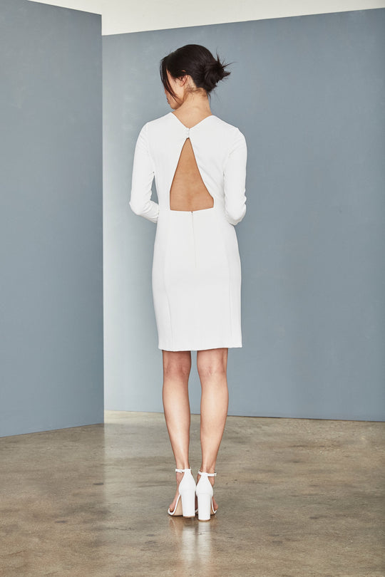 LW143 - Stretch Crepe Dress, $425, dress from Collection Amsale