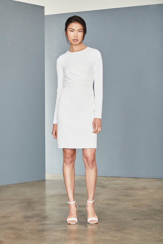 LW143 - Stretch Crepe Dress, $425, dress from Collection Amsale