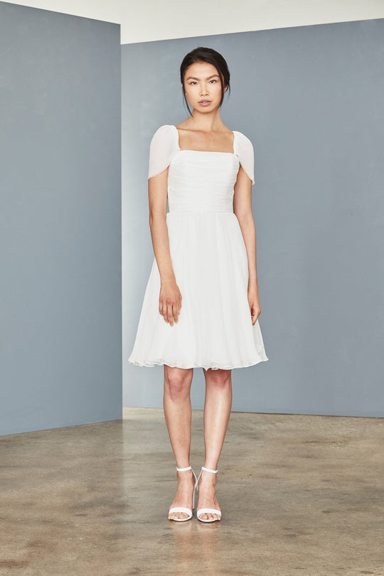 LW146 - Silk Chiffon Dress, $495, dress from Collection Amsale
