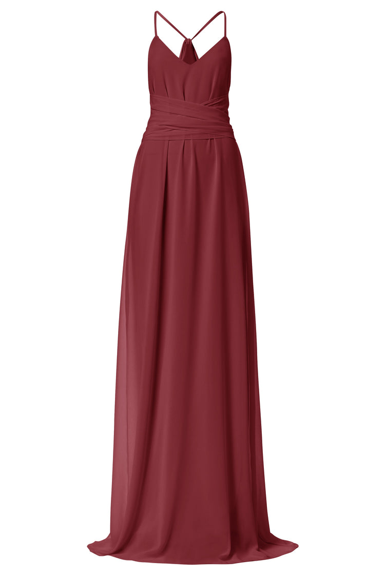 Joy, dress from Collection Amsale, Fabric: flat-chiffon
