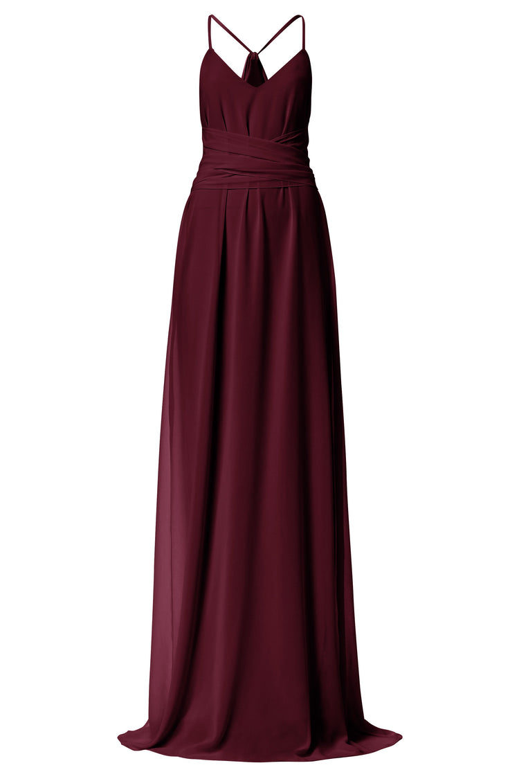 Joy, dress from Collection Amsale, Fabric: flat-chiffon