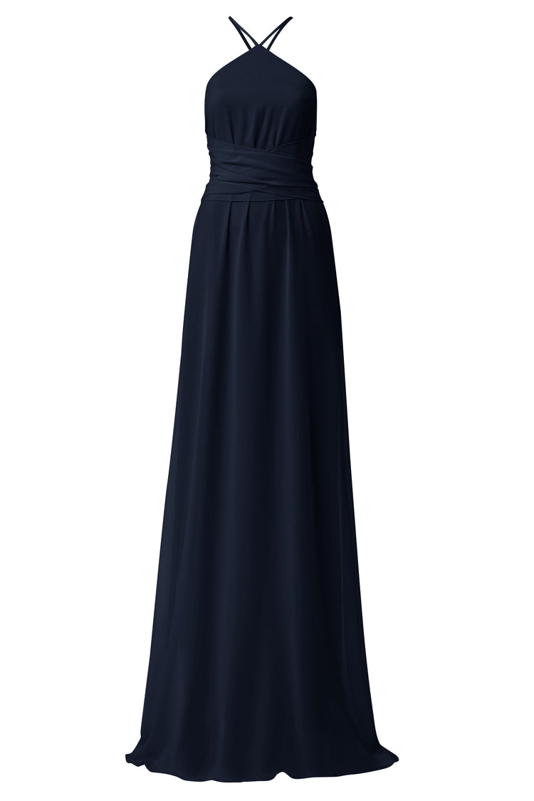 Fae, dress from Collection Amsale, Fabric: flat-chiffon