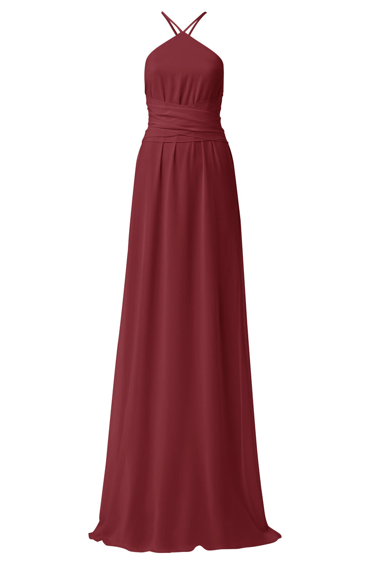 Fae, dress from Collection Amsale, Fabric: flat-chiffon