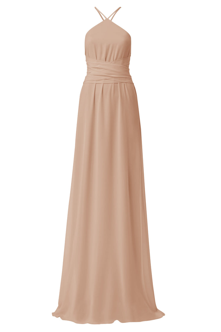 Fae, dress from Collection Amsale, Fabric: flat-chiffon