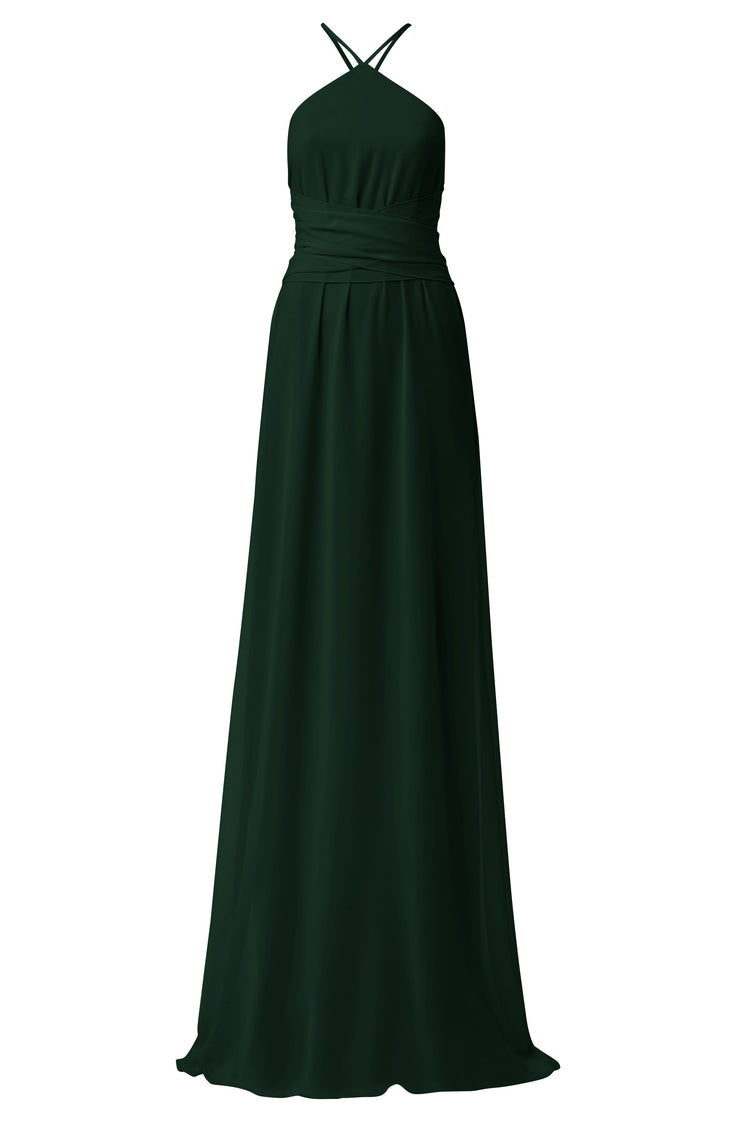 Fae, dress from Collection Amsale, Fabric: flat-chiffon