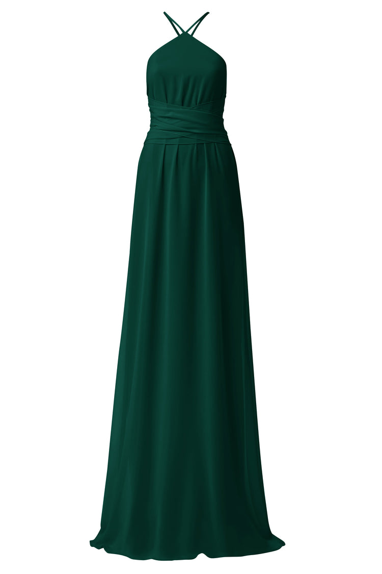 Fae, dress from Collection Amsale, Fabric: flat-chiffon
