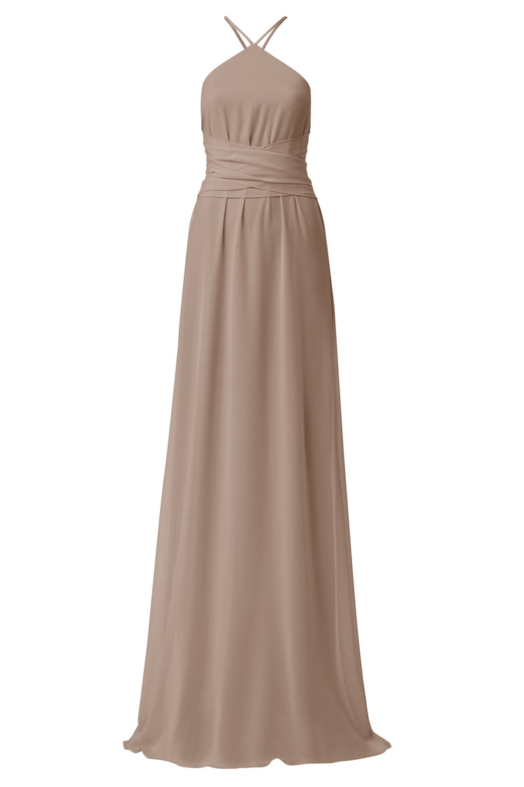 Fae, dress from Collection Amsale, Fabric: flat-chiffon