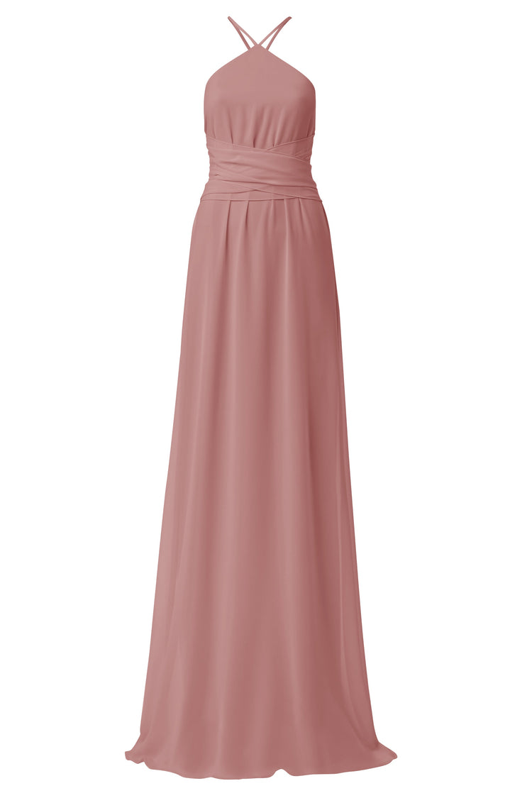 Fae, dress from Collection Amsale, Fabric: flat-chiffon