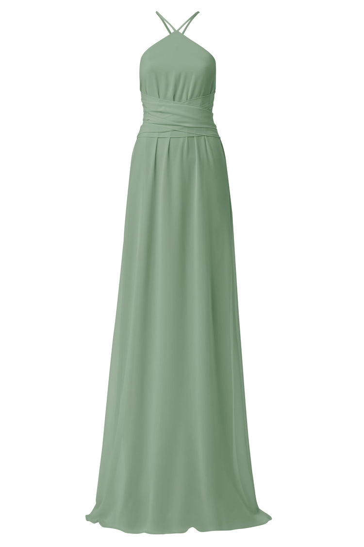 Fae, dress from Collection Amsale, Fabric: flat-chiffon
