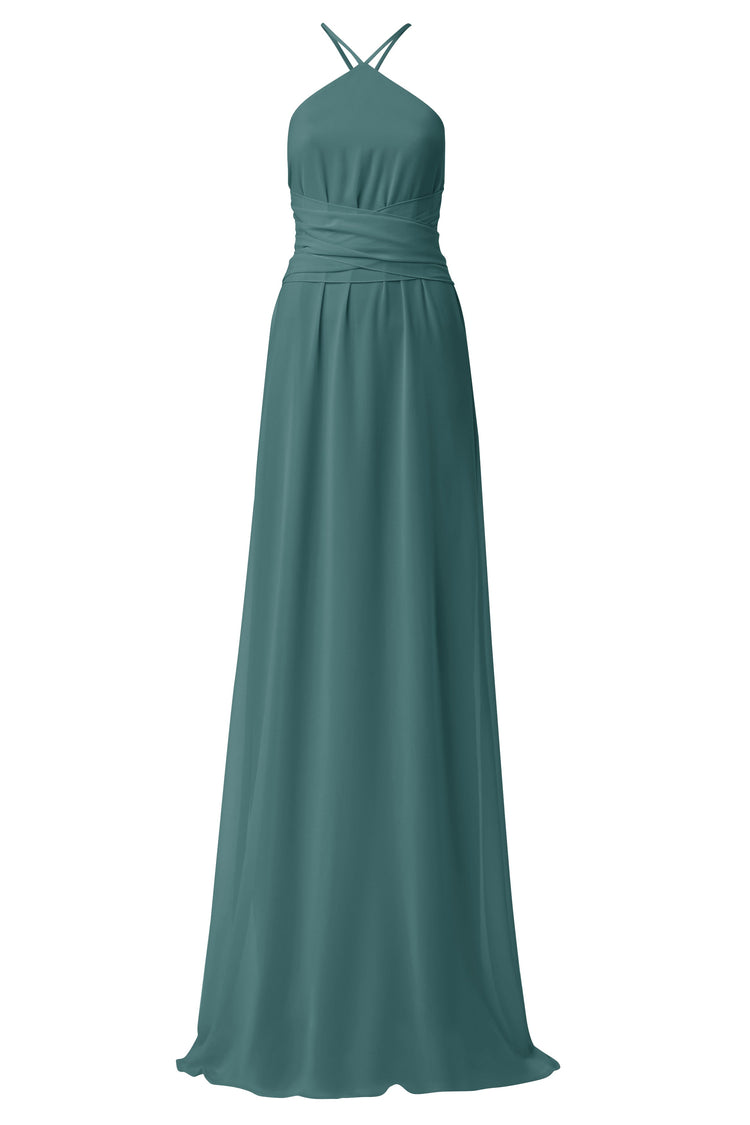 Fae, dress from Collection Amsale, Fabric: flat-chiffon