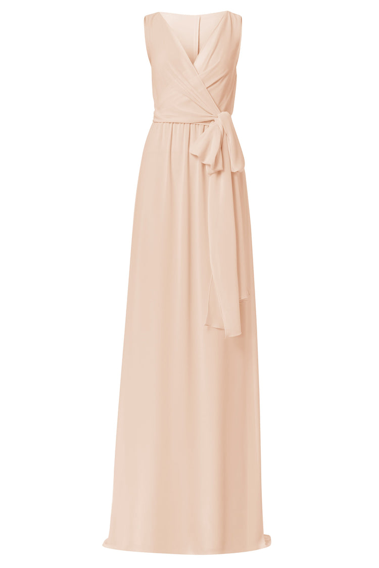 Madeline, dress from Collection Amsale, Fabric: flat-chiffon