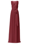 Madeline, dress from Collection Amsale, Fabric: flat-chiffon